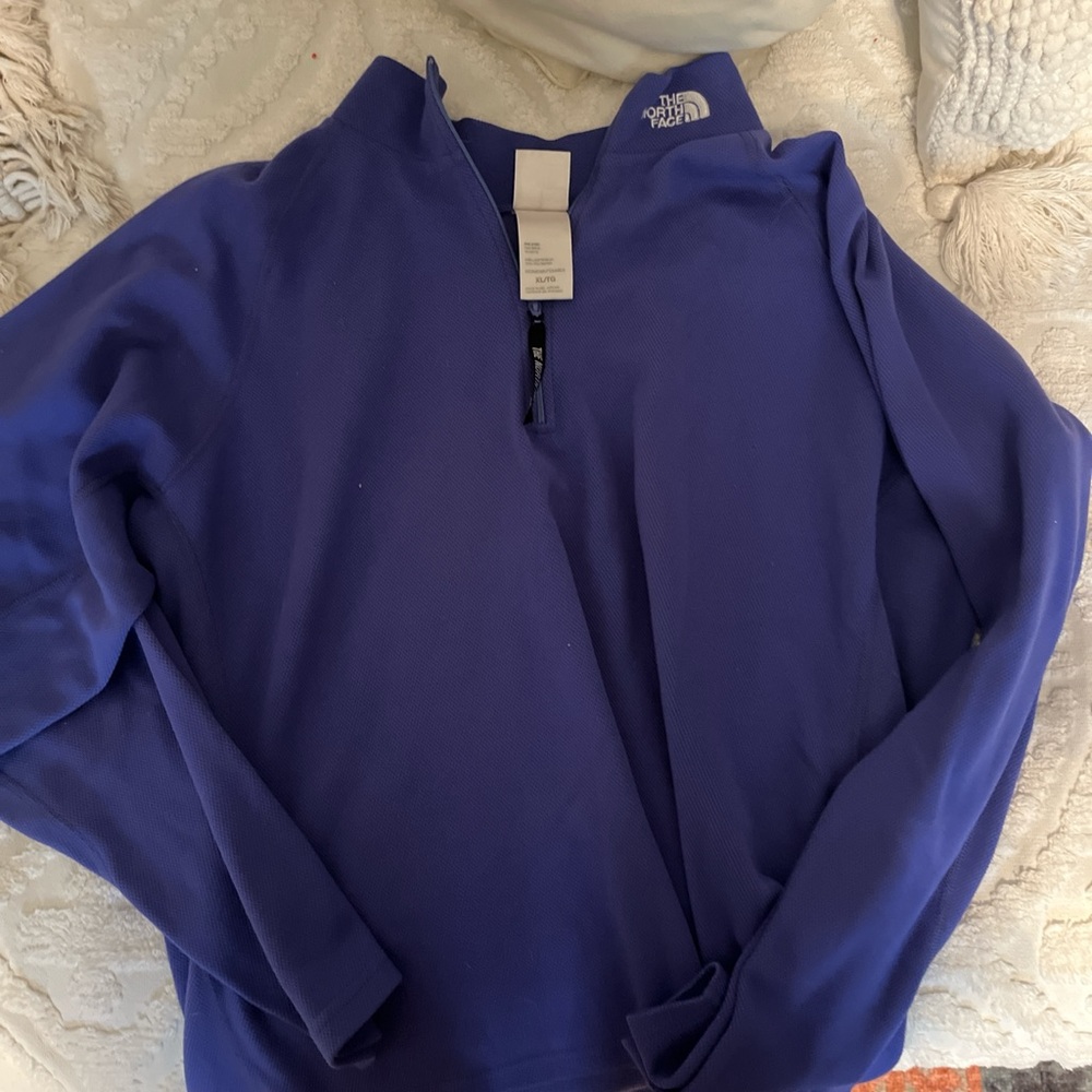 The North Face Royal Blue Half-Zip Top